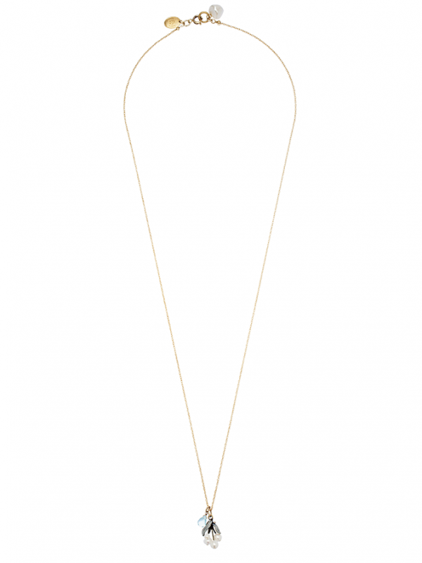 Collier lysa de junco parisavec un pendentif en forme de cerise